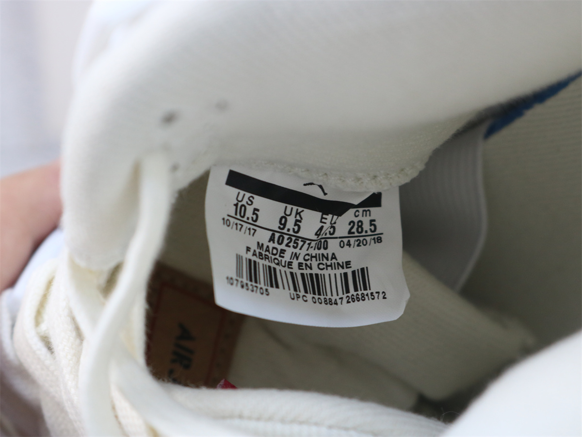 GX Batch Air Jordan 4 Retro Levis White AO2571-100